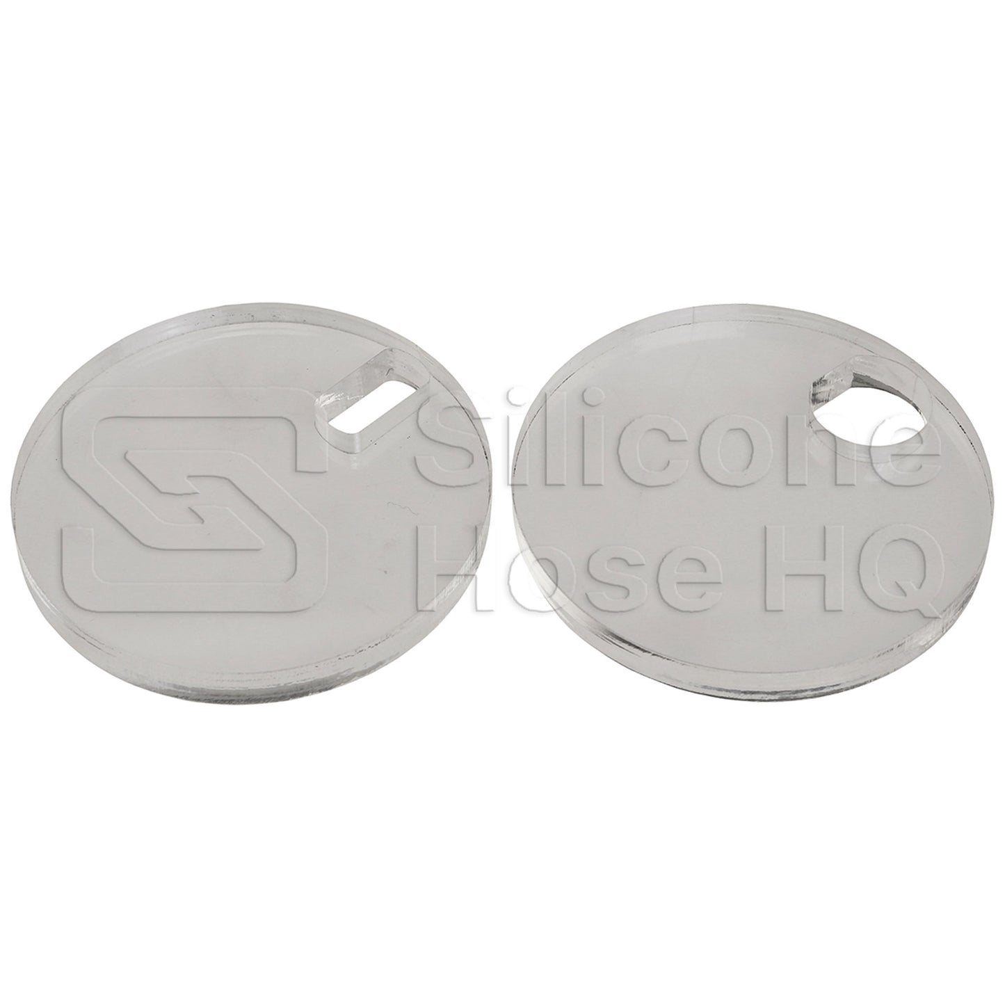 3.75" Acrylic Inserts for Silicone Hose Cutting Tool, pair
