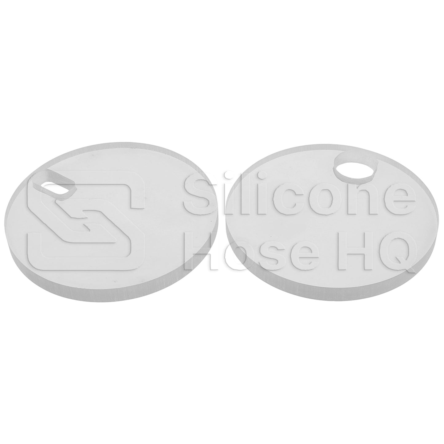 4.50" Acrylic Inserts for Silicone Hose Cutting Tool, pair