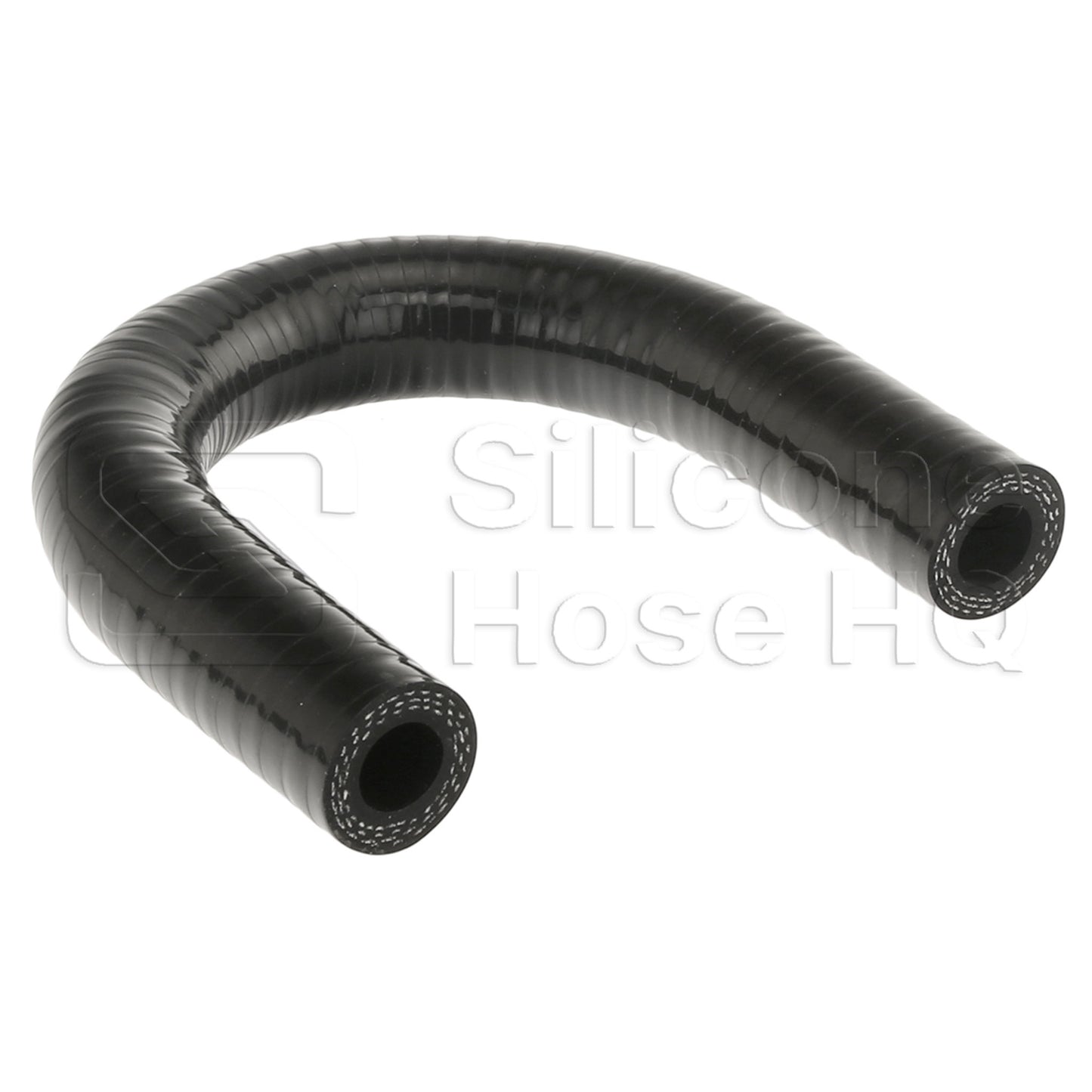 Silicone Hose, 1/2" I.D. 180 degree Elbow, 4" Legs