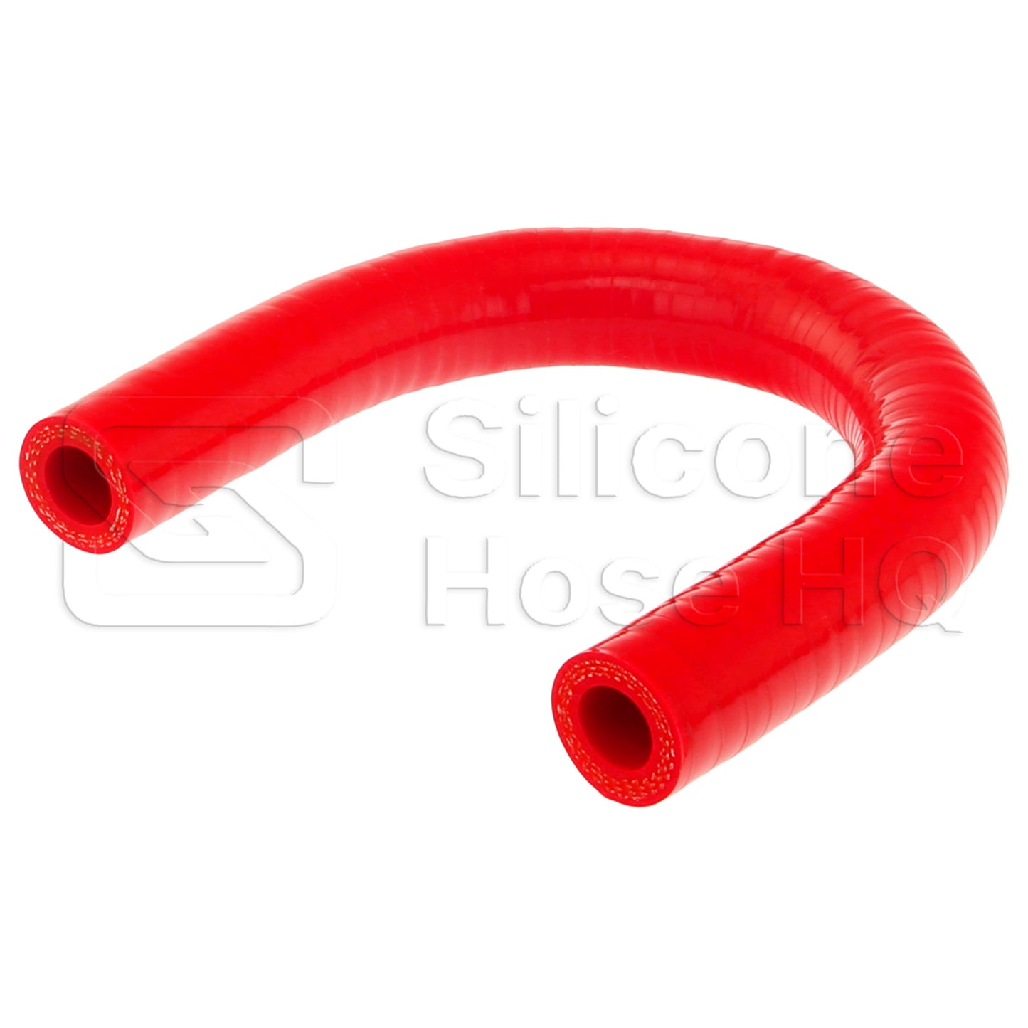 Silicone Hose, 1/2" I.D. 180 degree Elbow, 4" Legs