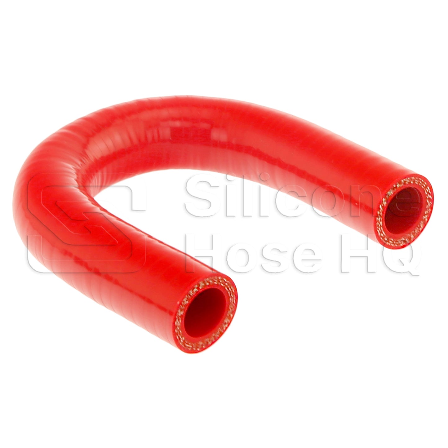Silicone Hose, 5/8" I.D. 180 degree Elbow, 4" Legs