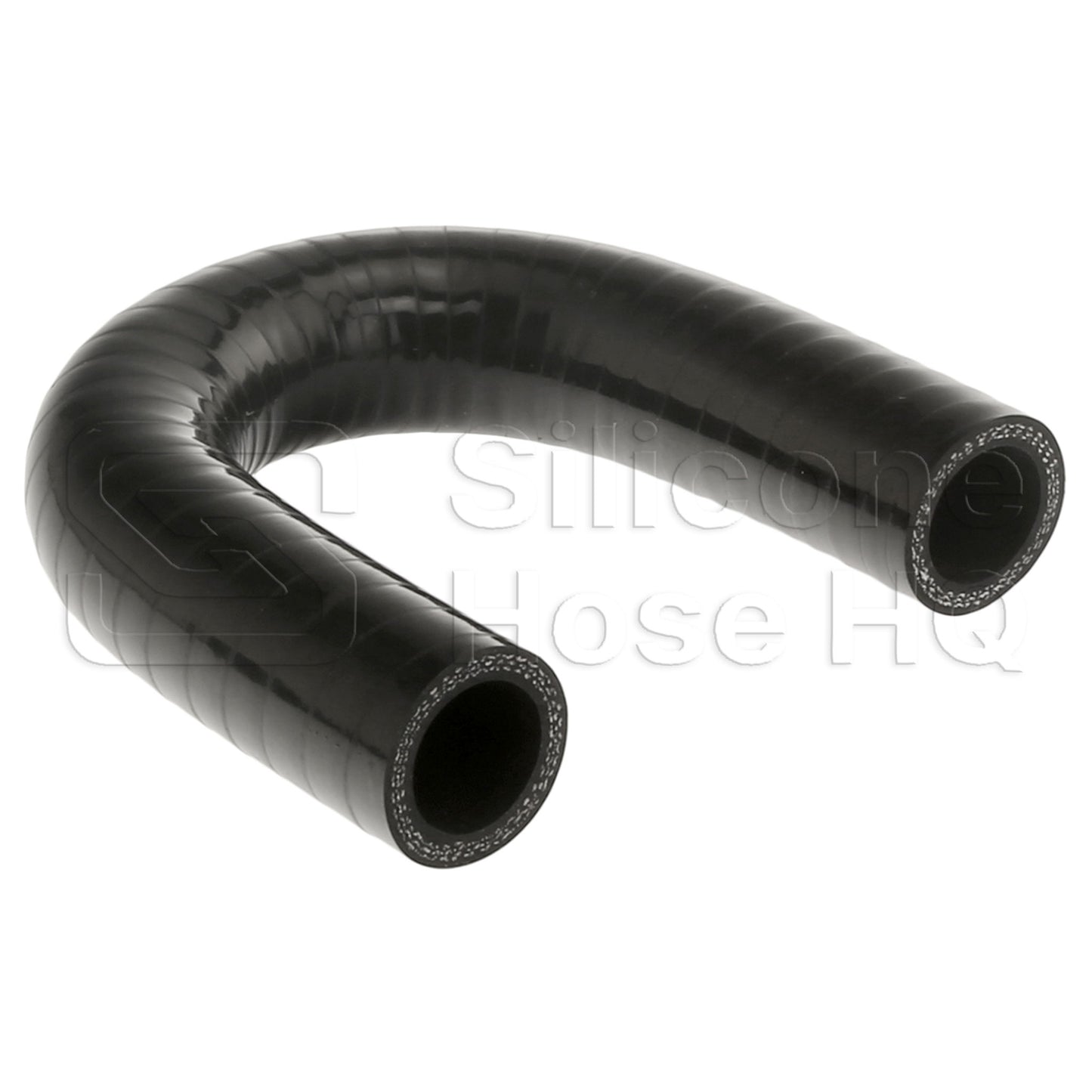 Silicone Hose, 7/8" I.D. 180 degree Elbow, 4" Legs