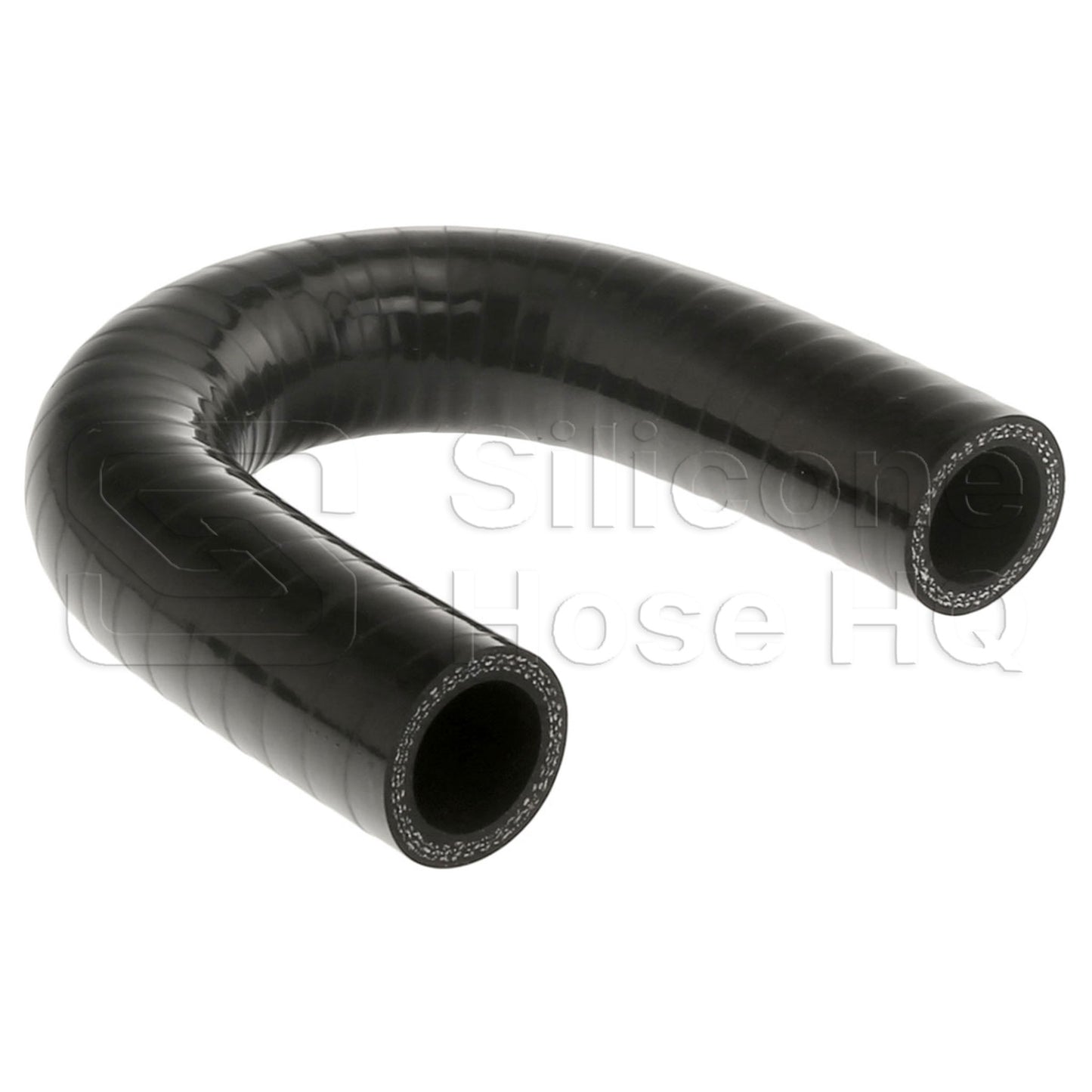 Silicone Hose, 1.00" I.D. 180 degree Elbow, 4" Legs