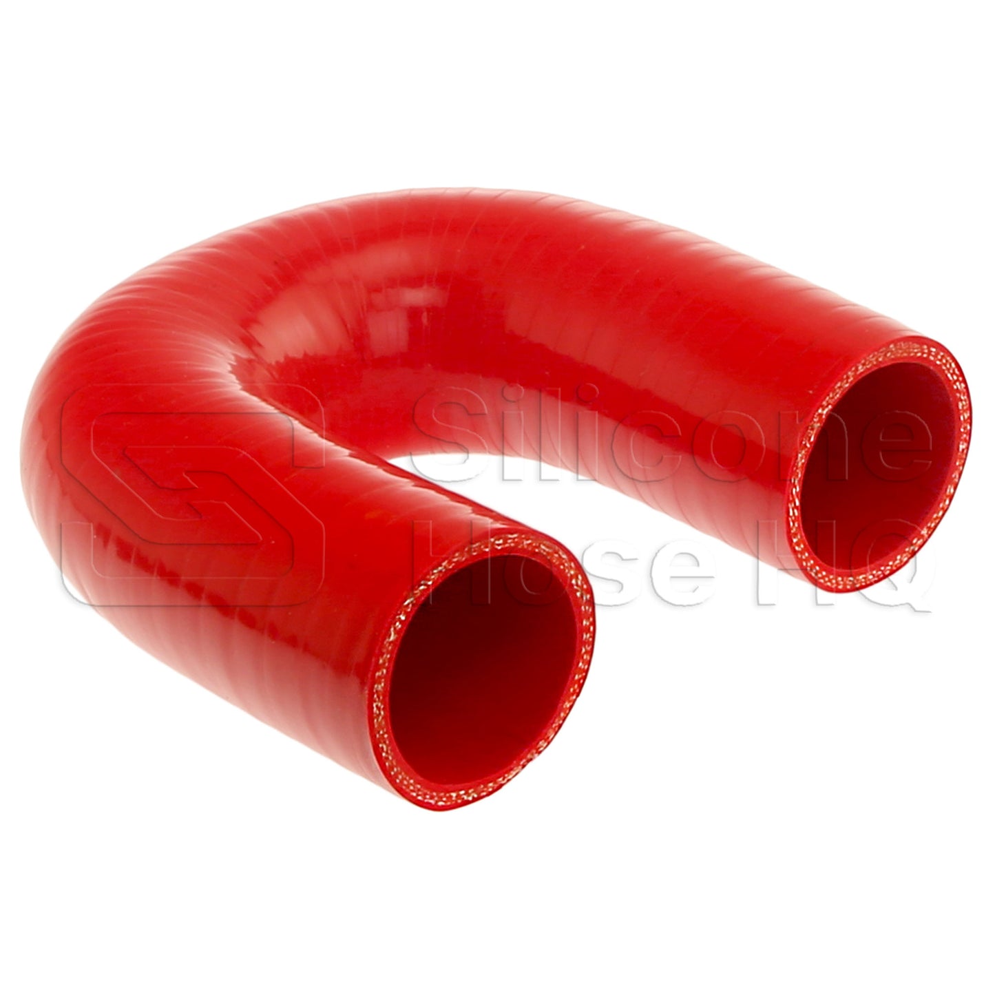 Silicone Hose, 1 1/2" I.D. 180 degree Elbow, 4" Legs