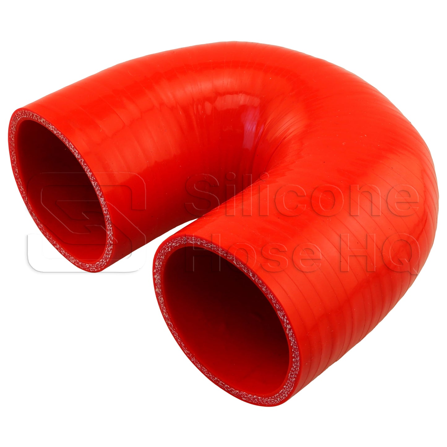 Silicone Hose, 2 1/2" I.D. 180 degree Elbow, 4" Legs