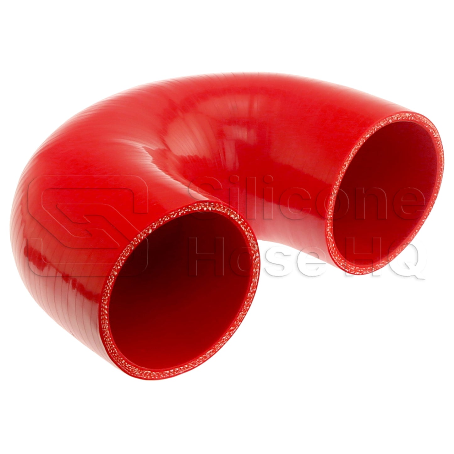 Silicone Hose, 3 1/4" I.D. 180 degree Elbow, 4" Legs