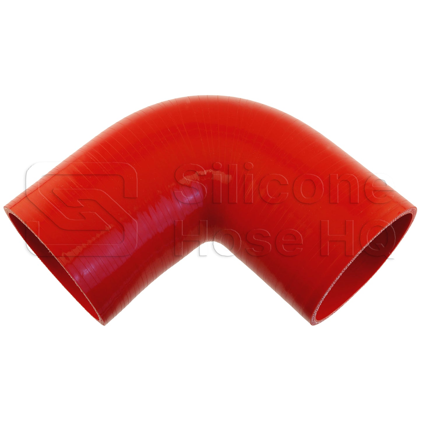 Silicone Hose, 3 3/4" I.D. 90 degree Elbow, 6" Legs