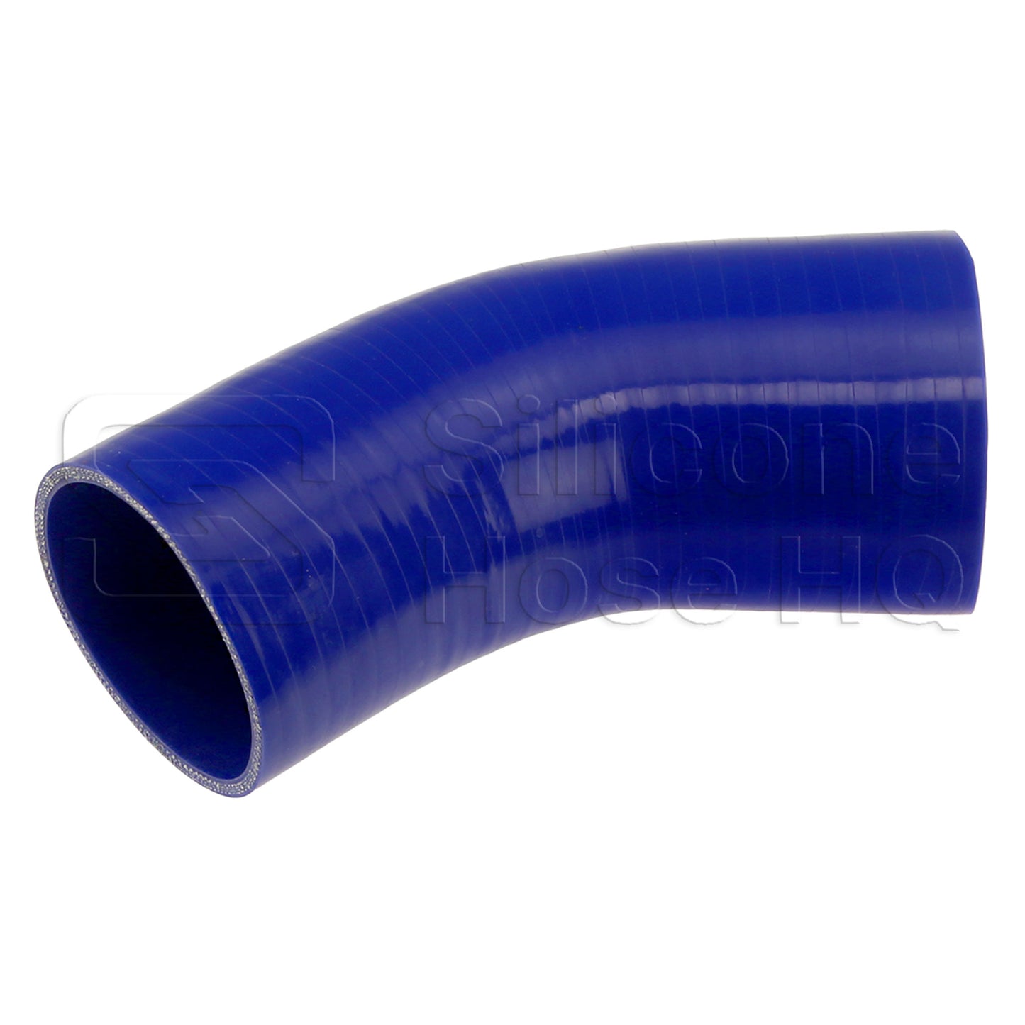 Silicone Hose, 4 x 3 1/2" 45 deg. Reducing Elbow