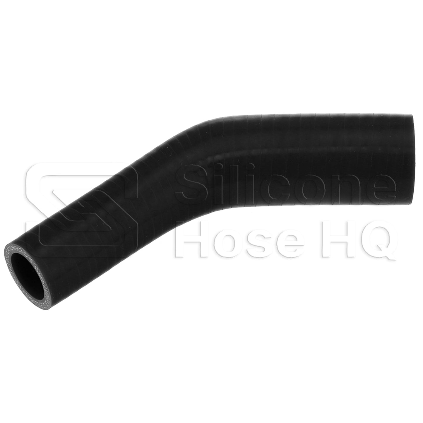 Silicone Hose, 1 3/8 x 1" 45 deg. Reducing Elbow