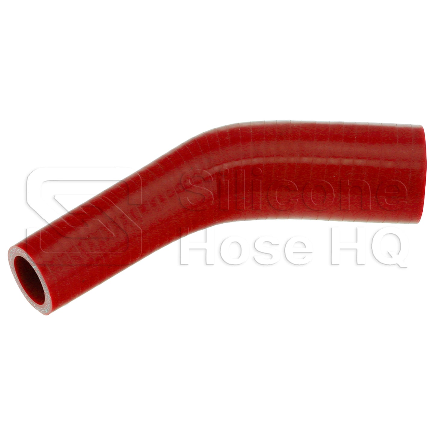 Silicone Hose, 1 1/2 x 1" 45 deg. Reducing Elbow