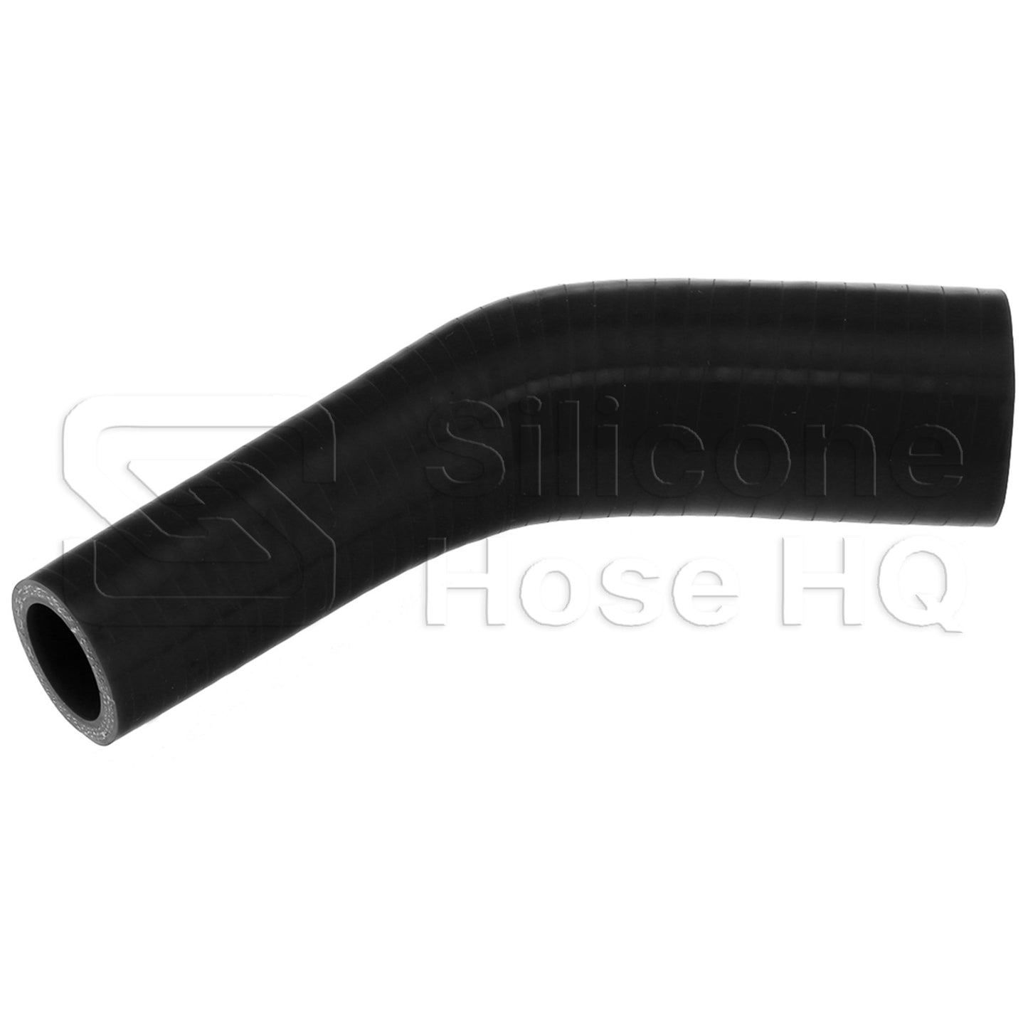 Silicone Hose, 1 1/2 x 1" 45 deg. Reducing Elbow