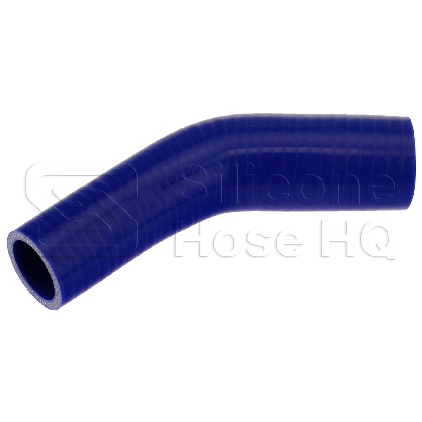 Silicone Hose, 1 1/2 x 1 1/4" 45 deg. Reducing Elbow
