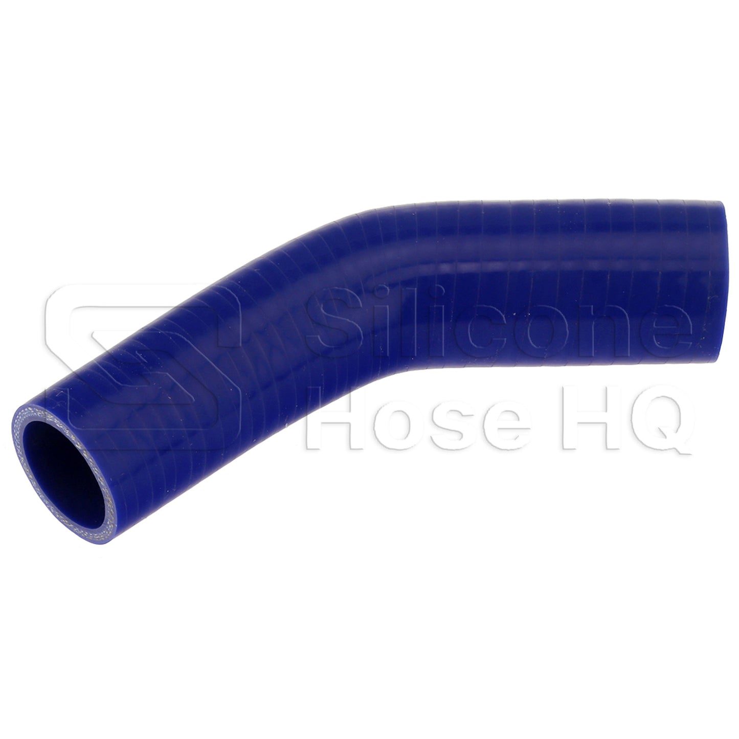 Silicone Hose, 1 1/2 x 1 3/8" 45 deg. Reducing Elbow