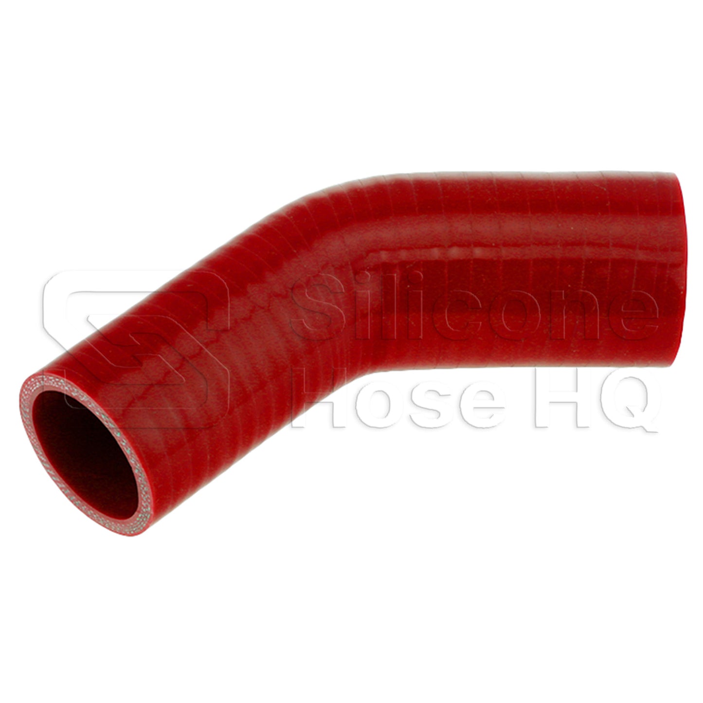 Silicone Hose, 2 x 1 3/4" 45 deg. Reducing Elbow