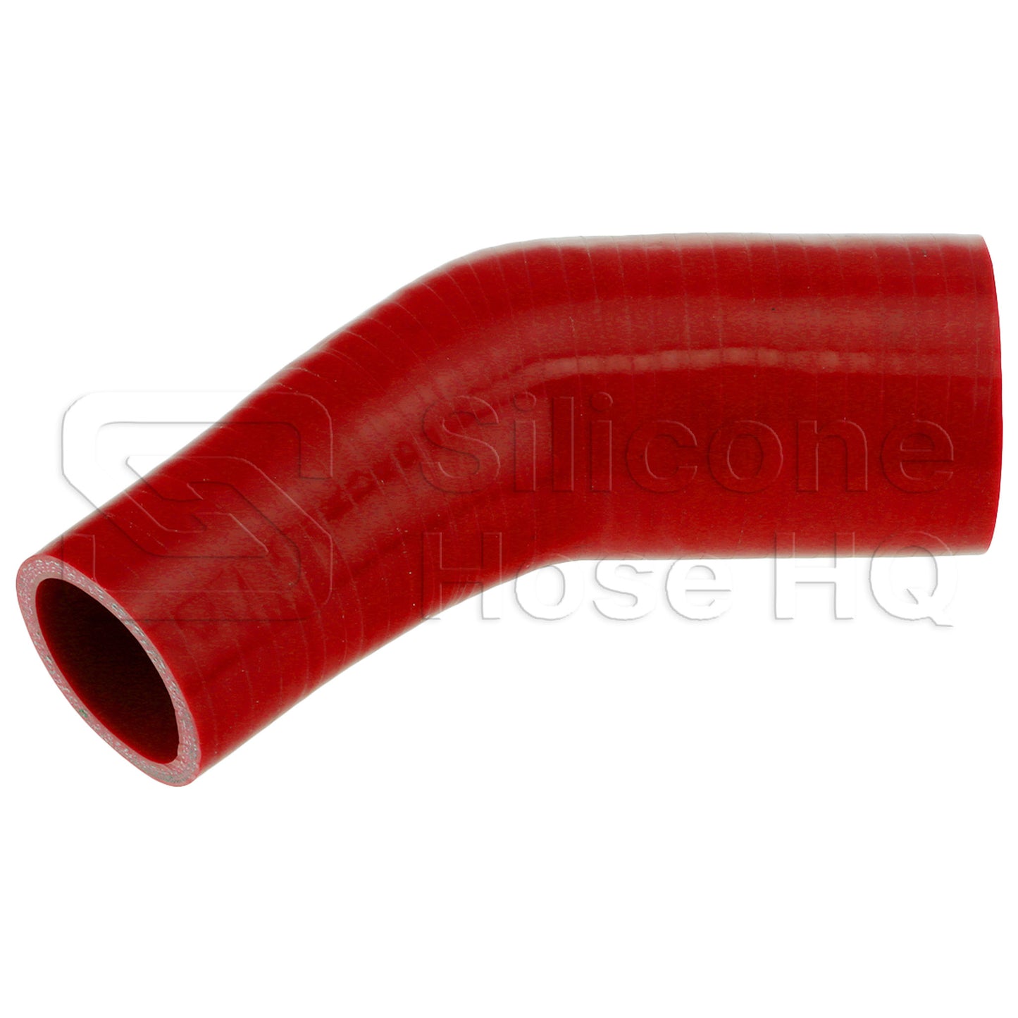 Silicone Hose, 2 1/2 x 1 3/4" 45 deg. Reducing Elbow