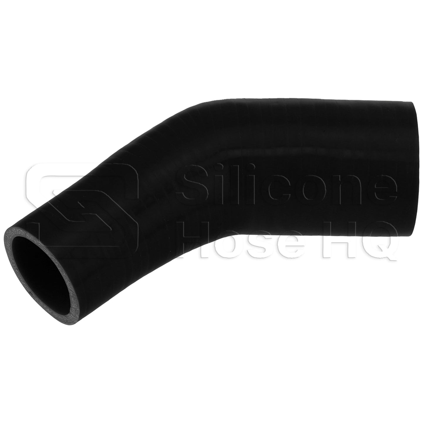 Silicone Hose, 2 1/2 x 1 3/4" 45 deg. Reducing Elbow