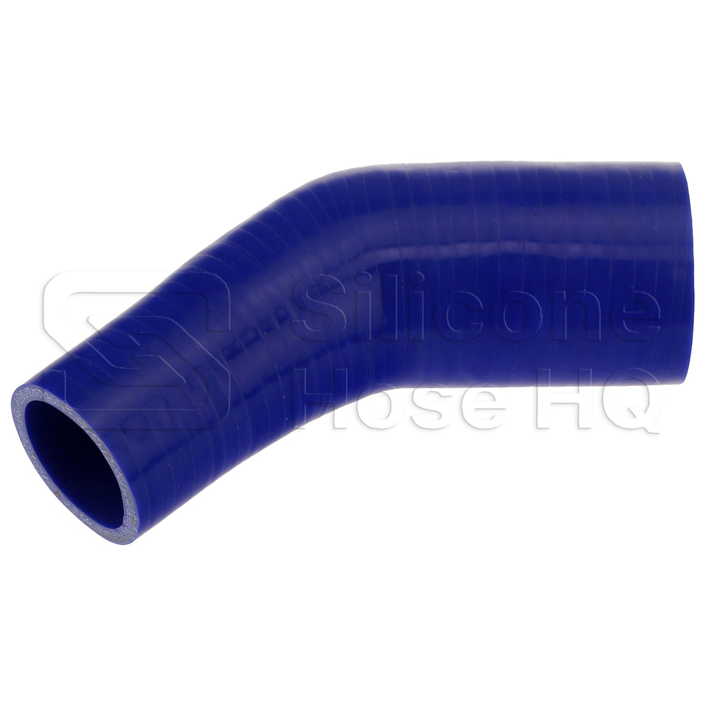 Silicone Hose, 2 1/2 x 1 3/4" 45 deg. Reducing Elbow