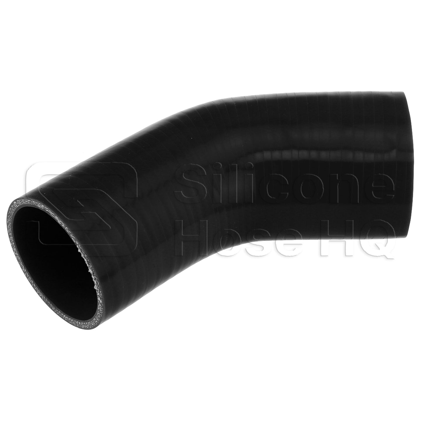 Silicone Hose, 3" to 2 3/4" 45 deg. Reducing Elbow