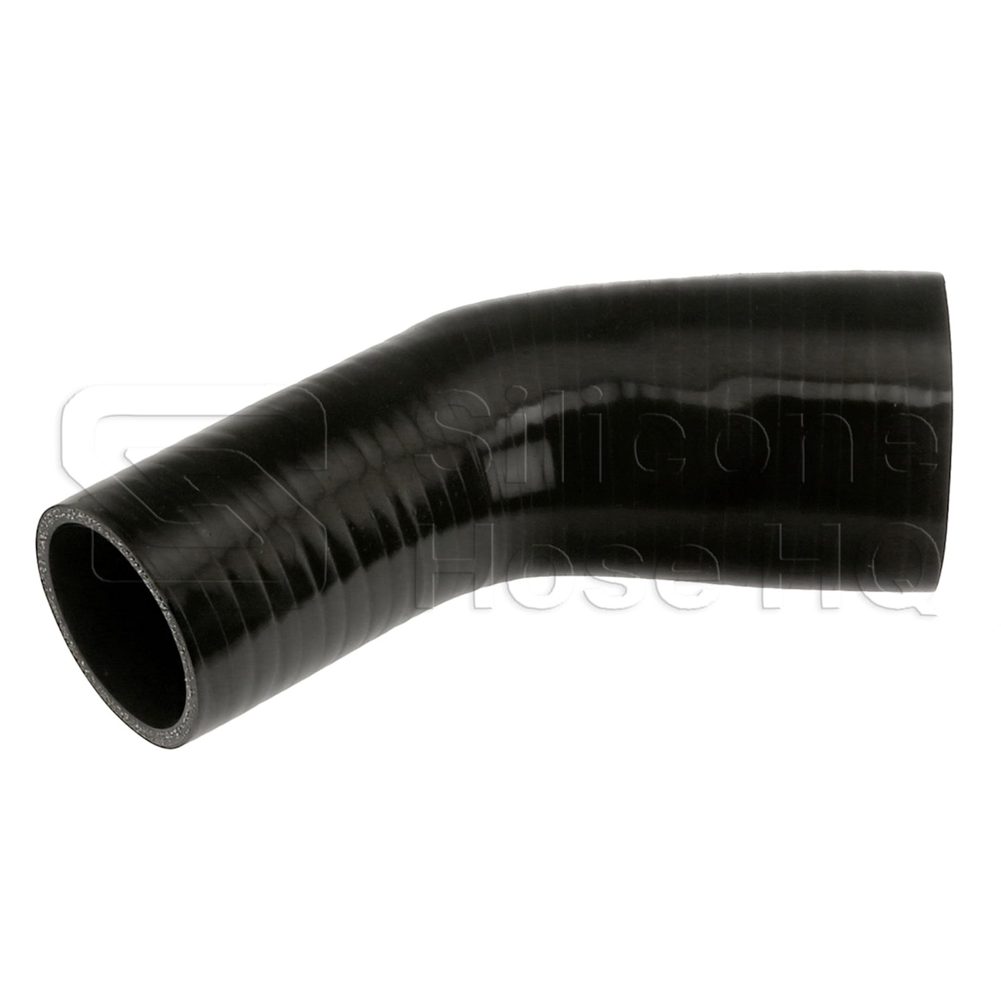 Silicone Hose, 3 1/4 x 2 1/2" 45 deg. Reducing Elbow