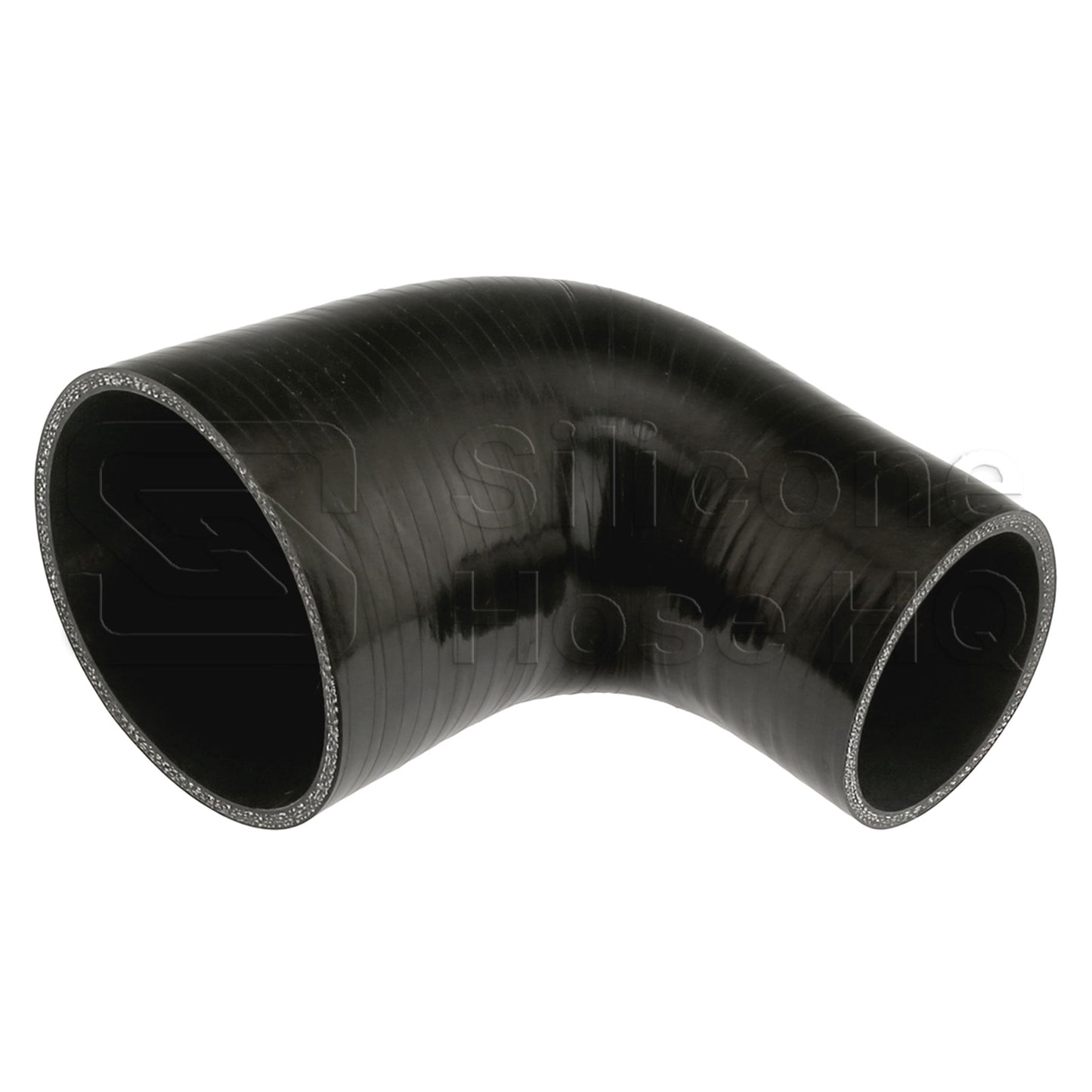 Silicone Hose, 4 x 3" 90 deg. Reducing Elbow