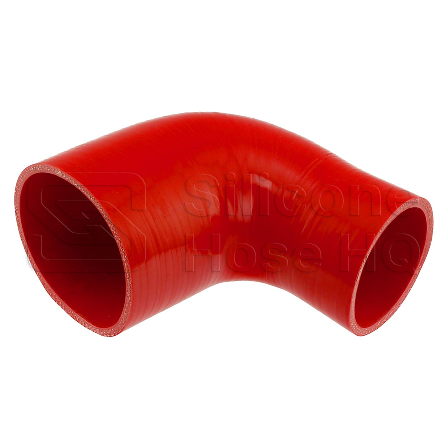 Silicone Hose, 4 x 3" 90 deg. Reducing Elbow