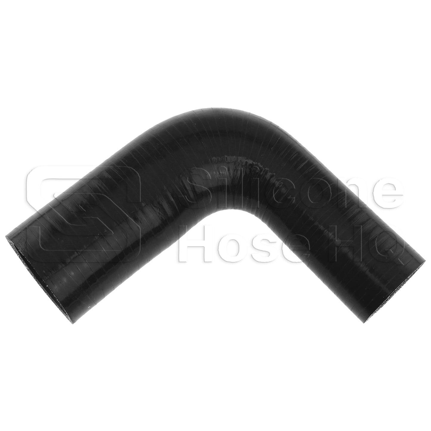 Silicone Hose, 1 1/2 x 2" 90 deg. Reducing Elbow