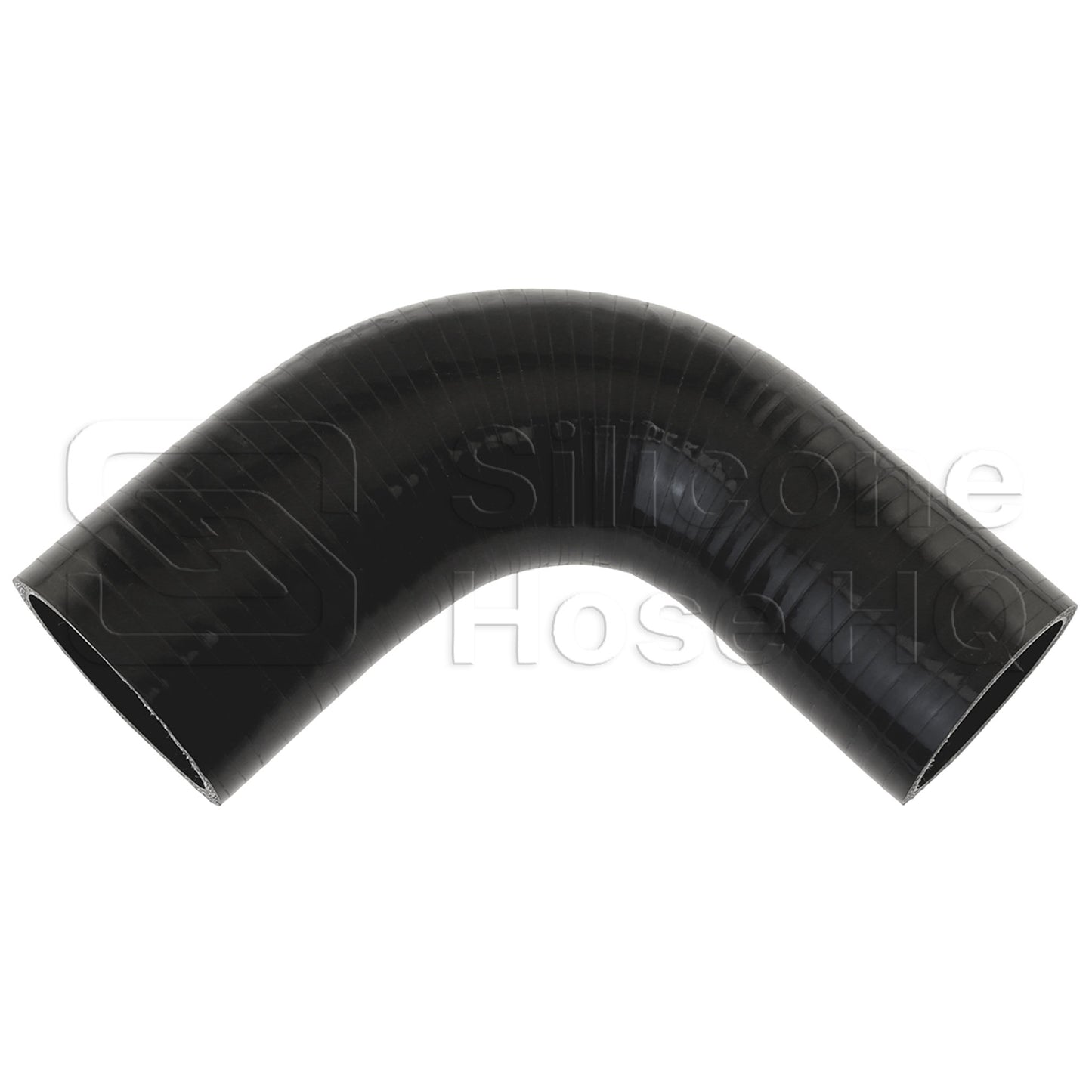 Silicone Hose, 2 3/8 x 2" 90 deg. Reducing Elbow