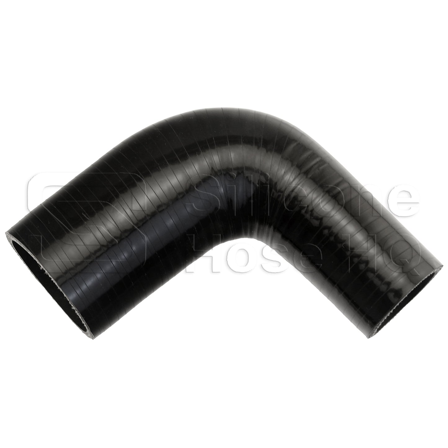 Silicone Hose, 2 1/2" x 1 3/4" 90 deg. Reducing Elbow