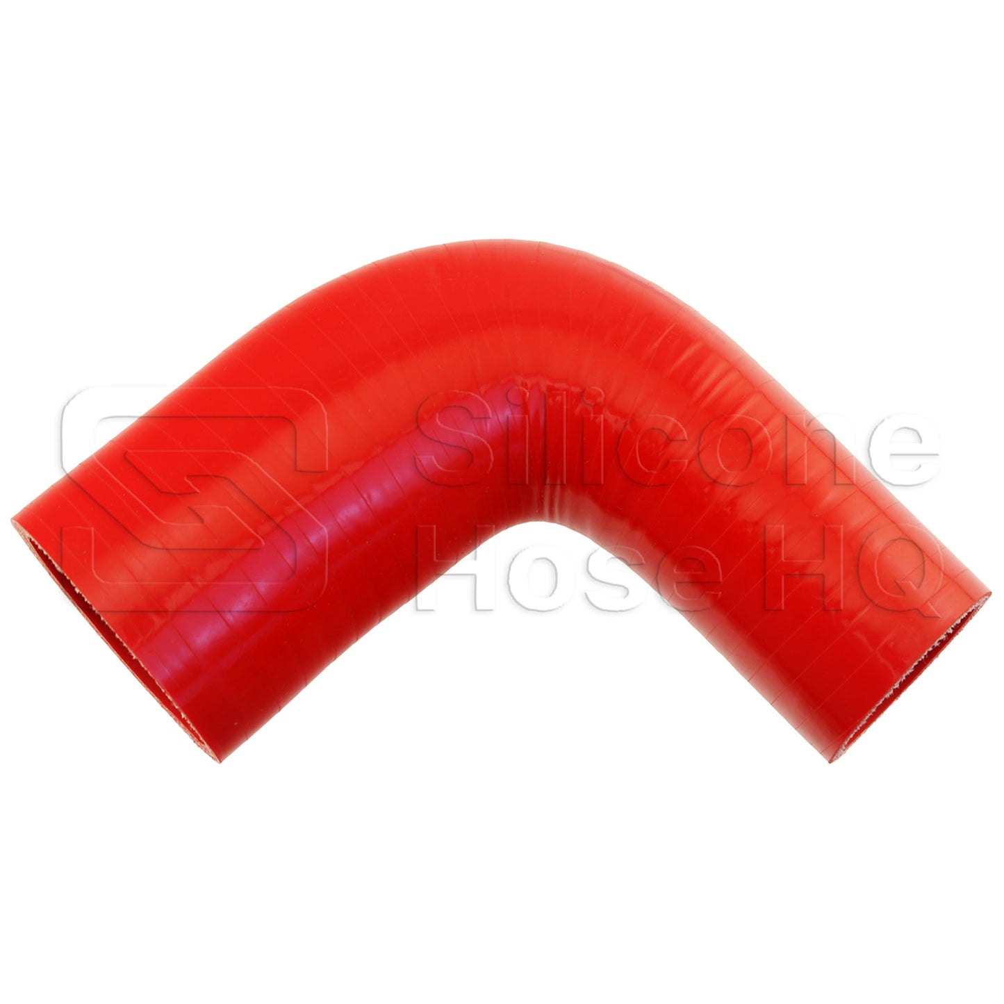 Silicone Hose, 2 1/2" x 1 3/4" 90 deg. Reducing Elbow