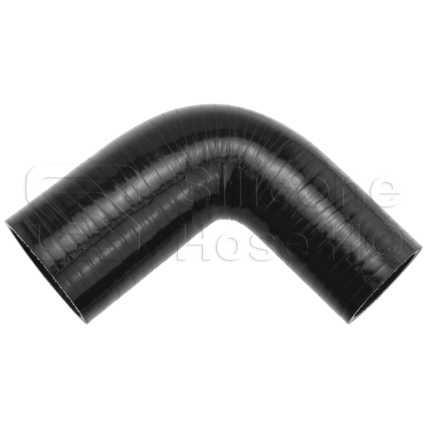 Silicone Hose, 2 1/2 x 2" 90 deg. Reducing Elbow