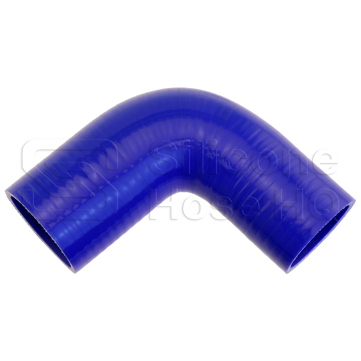Silicone Hose, 2 1/2" x 2 1/4" 90 deg. Reducing Elbow