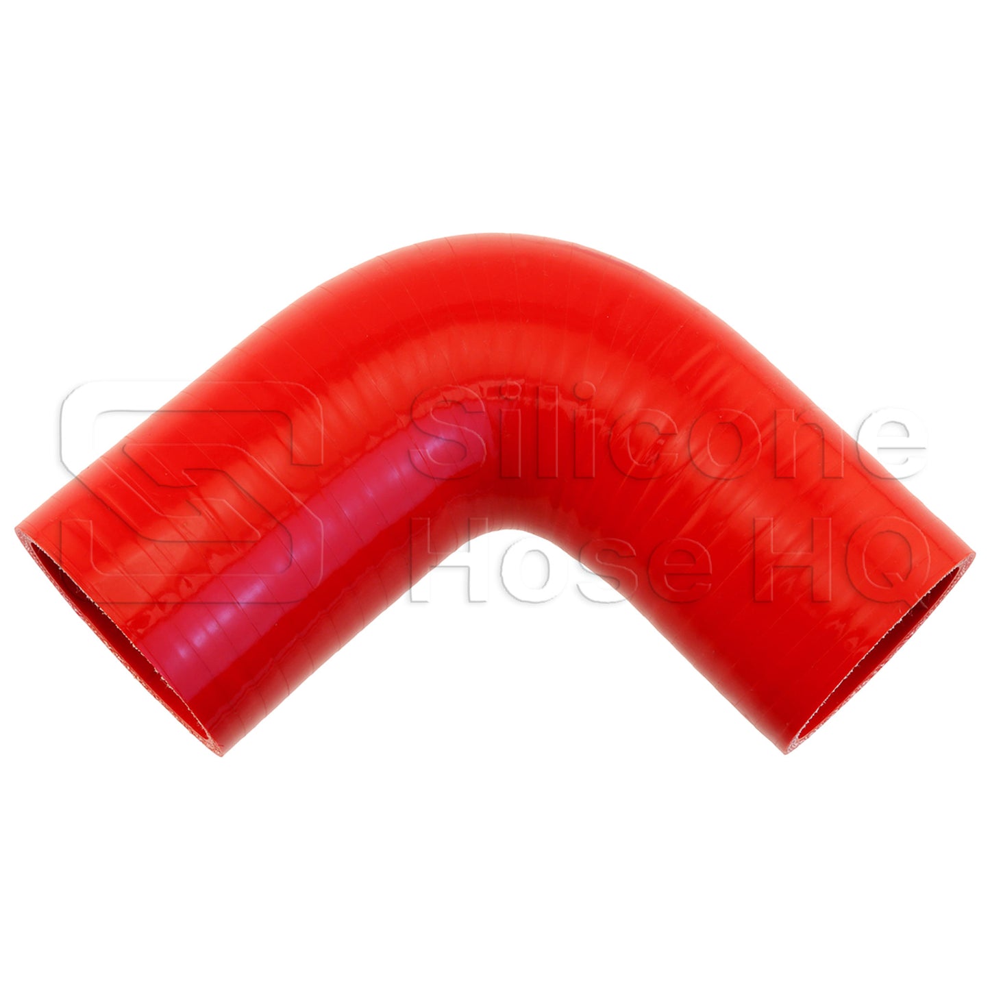 Silicone Hose, 2 1/2" x 2 1/4" 90 deg. Reducing Elbow