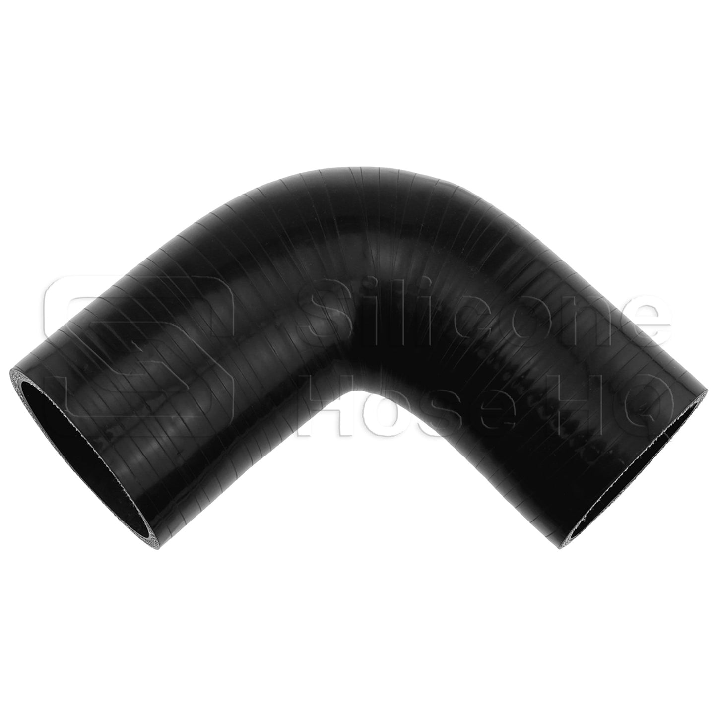 Silicone Hose, 2 3/4" x 2 1/2" 90 deg. Reducing Elbow