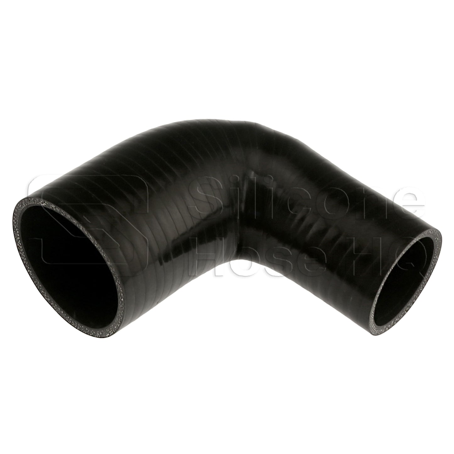Silicone Hose, 3.00" x 2 1/4" 90 deg. Reducing Elbow
