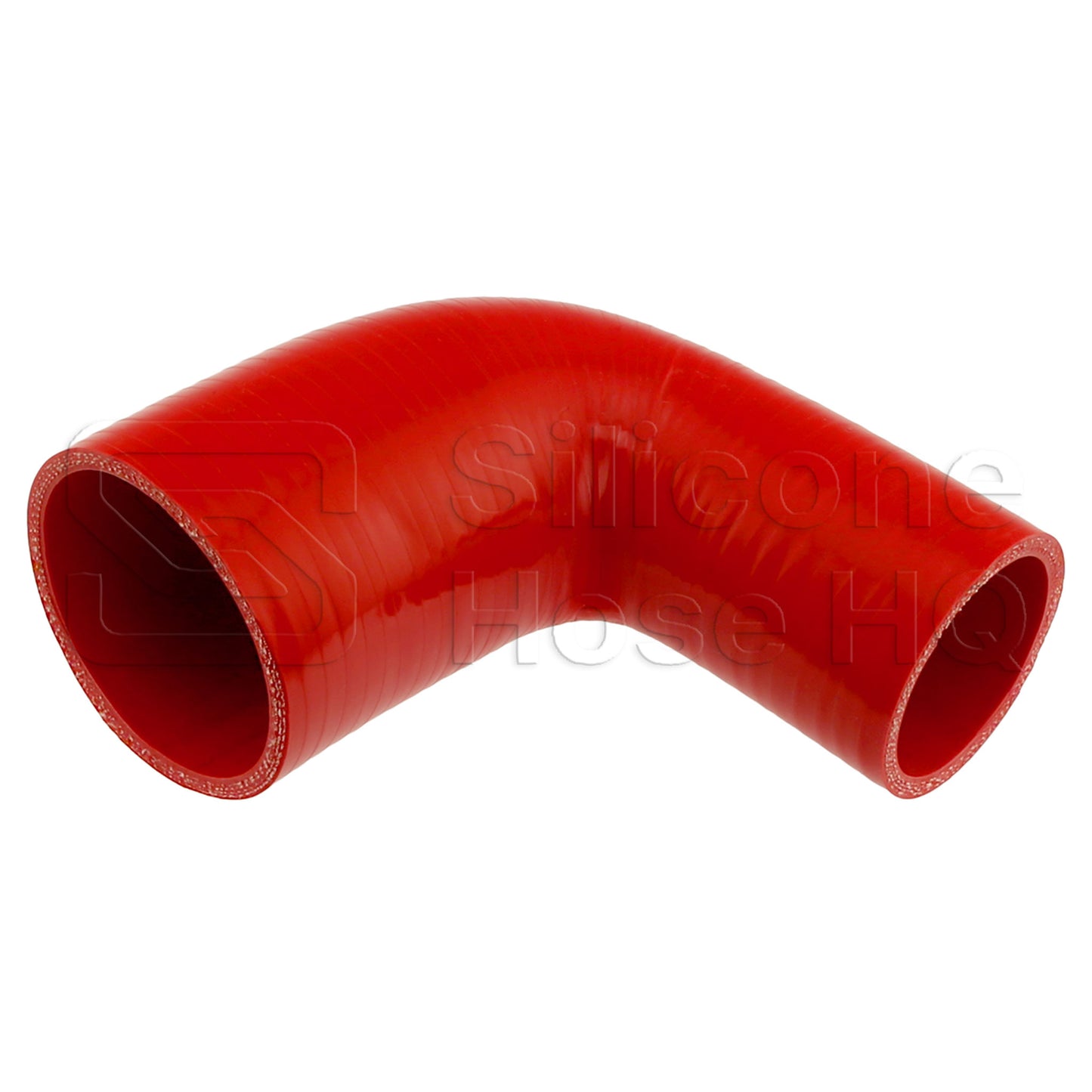 Silicone Hose, 3.00" x 2 1/4" 90 deg. Reducing Elbow