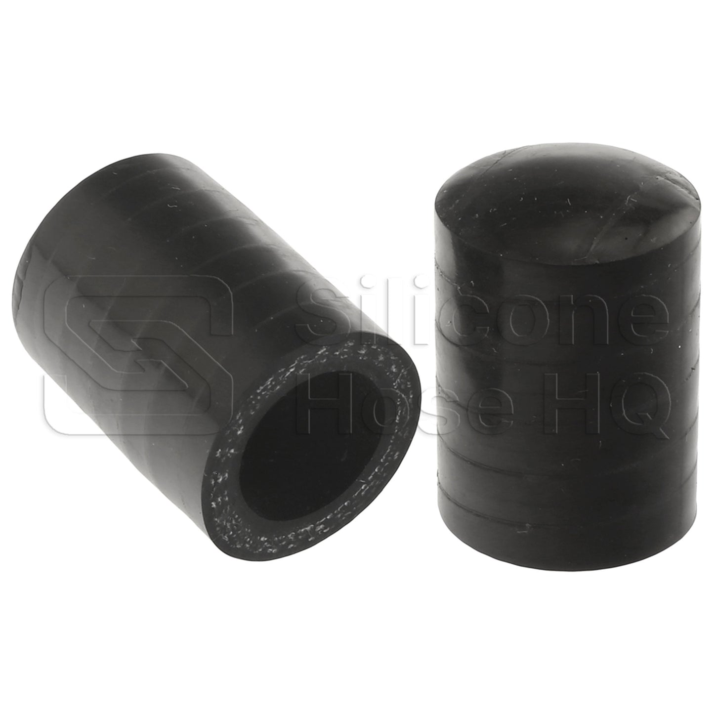 Black Silicone Coolant Bypass Cap, 18mm ID