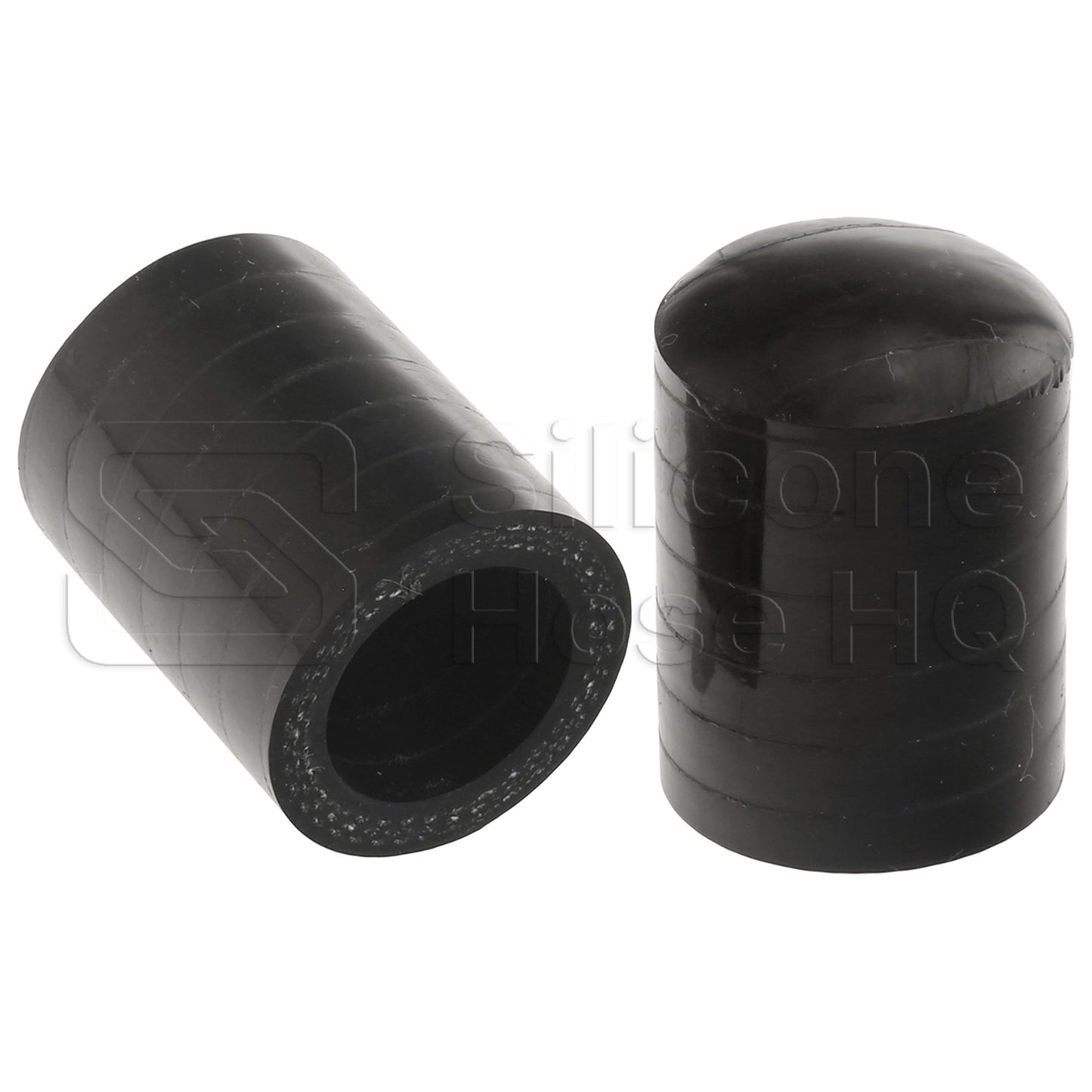 Black Silicone Coolant Bypass Cap, 20mm ID