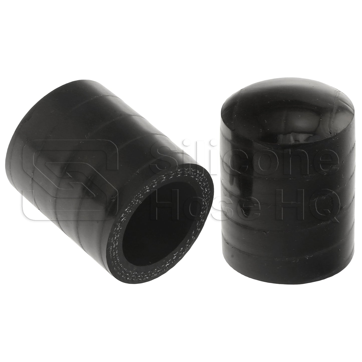 Black Silicone Coolant Bypass Cap, 7/8 inch ID