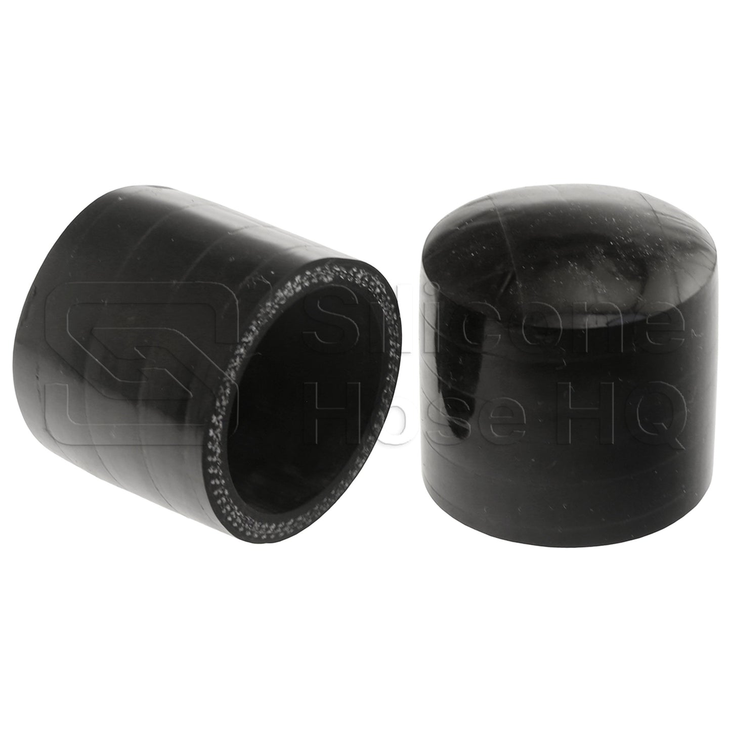 Black Silicone Coolant Bypass Cap, 1 3/8 inch ID