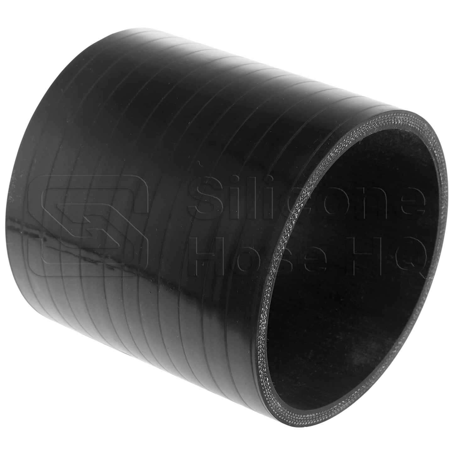 Black Silicone Hose Coupler, 5 inch ID, 4 inch Length