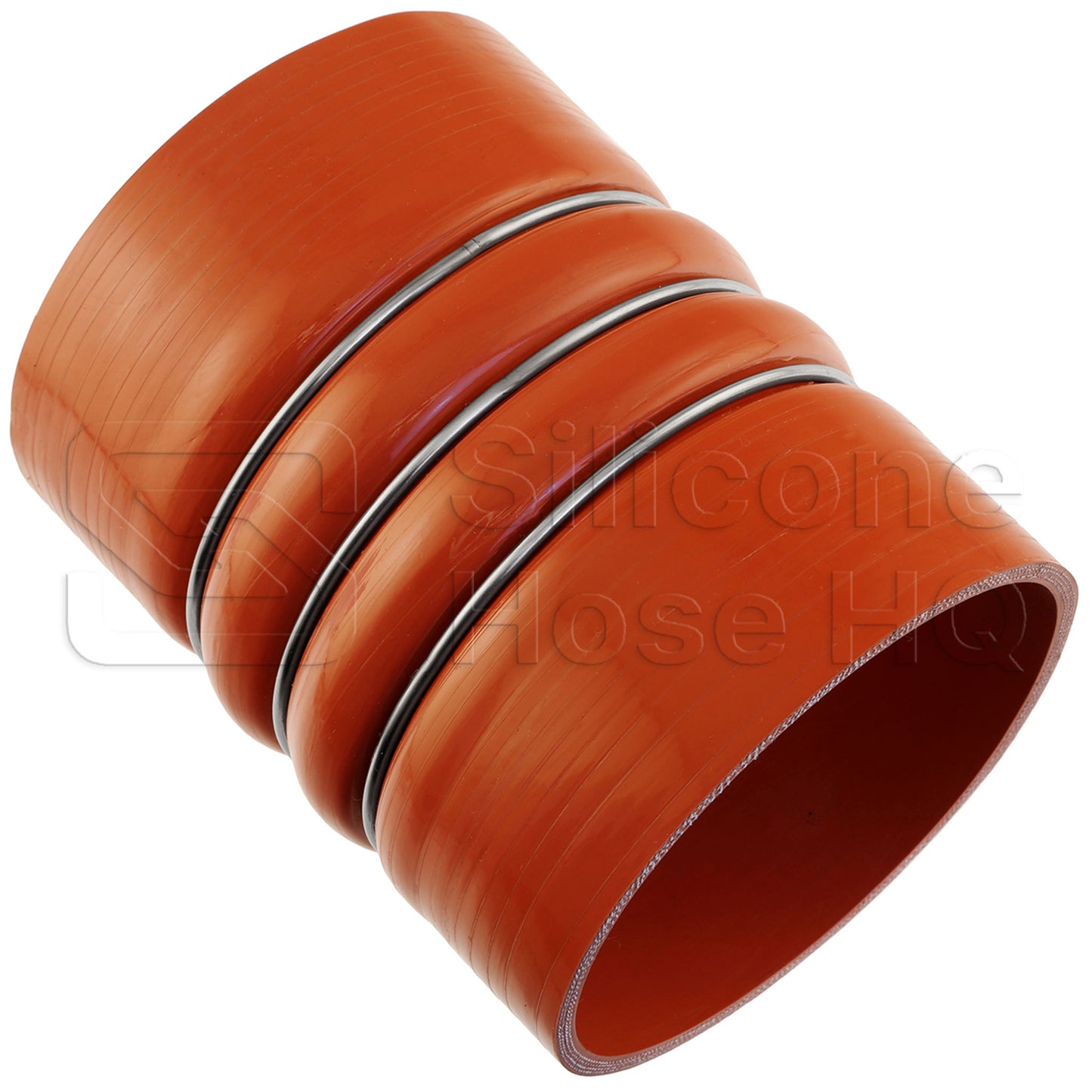 Orange Silicone 500F CAC Hose, 4.50" ID, 6" L