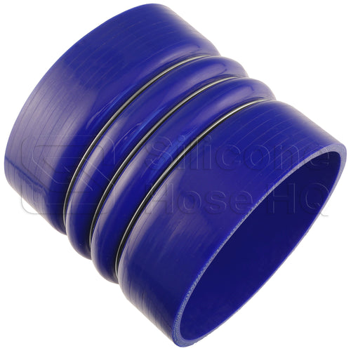 Blue Silicone 350F CAC Hose, 6.00