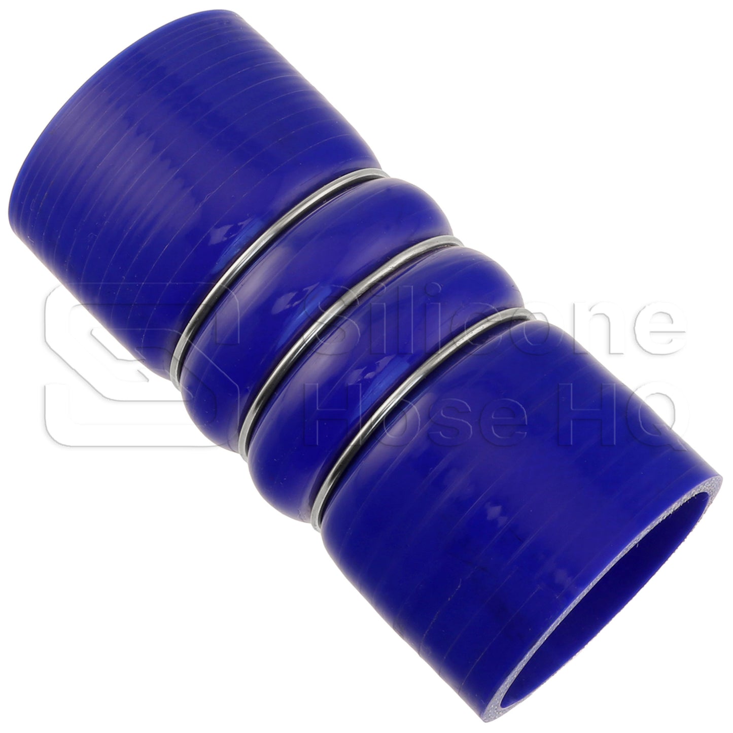 Blue Silicone 350F CAC Hose, 2.50" ID, 6" L