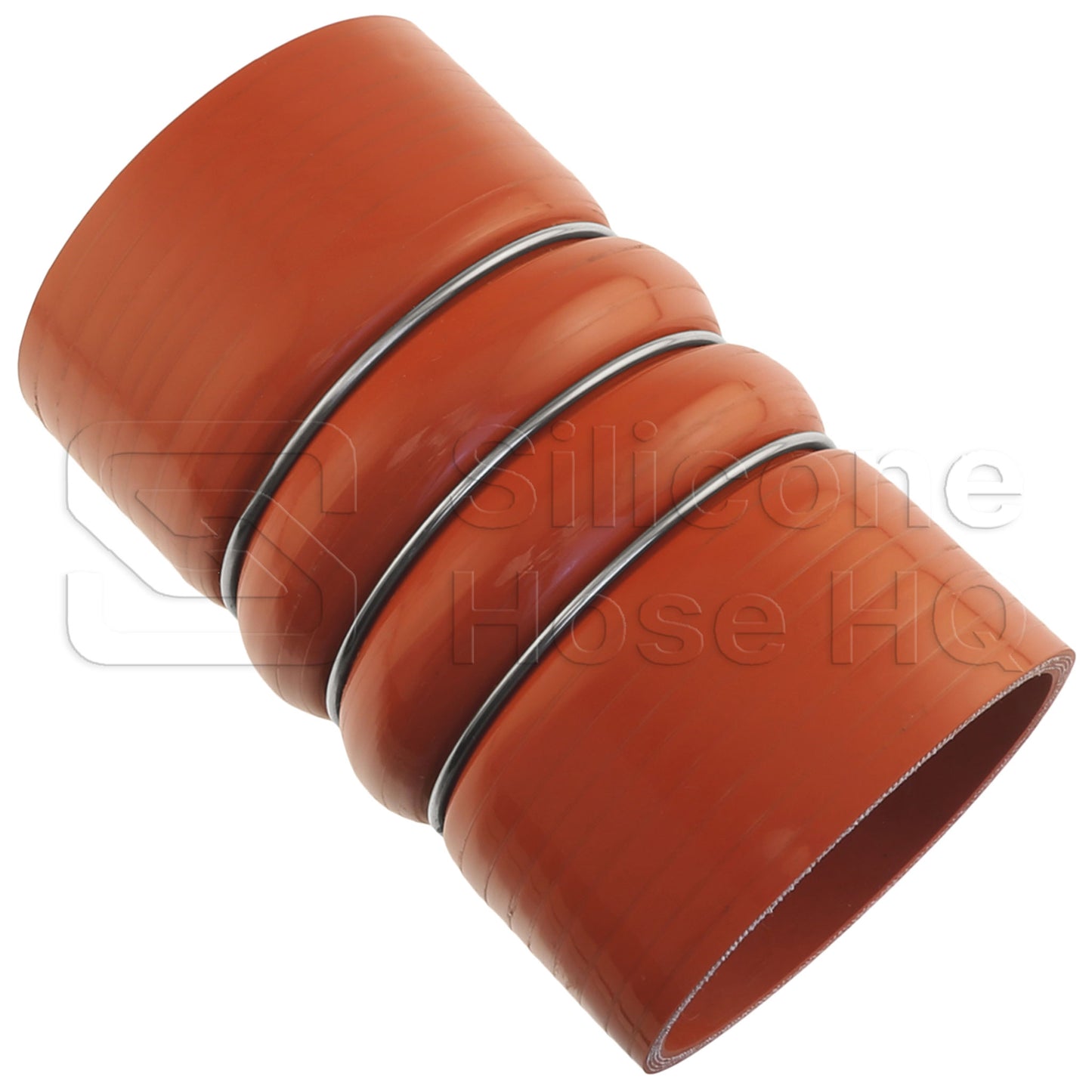 Orange Silicone 500F CAC Hose, 3.13" ID, 6" L