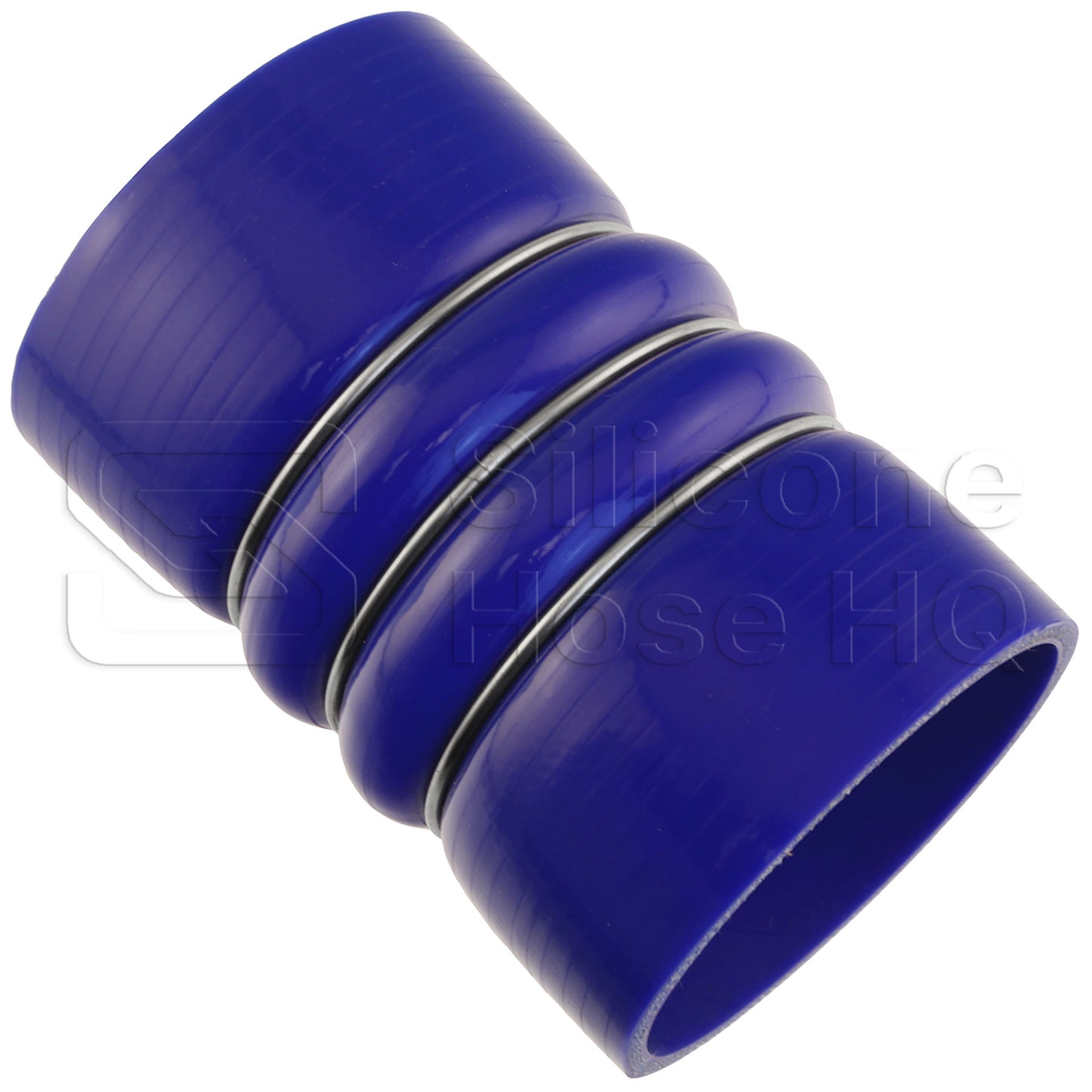 Blue Silicone 350F CAC Hose, 3.69" ID, 6" L