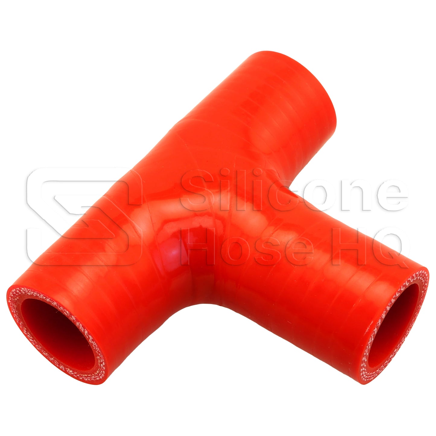 Silicone T-Hose, 25mm (1.00") ID w/25mm (1") ID Branch