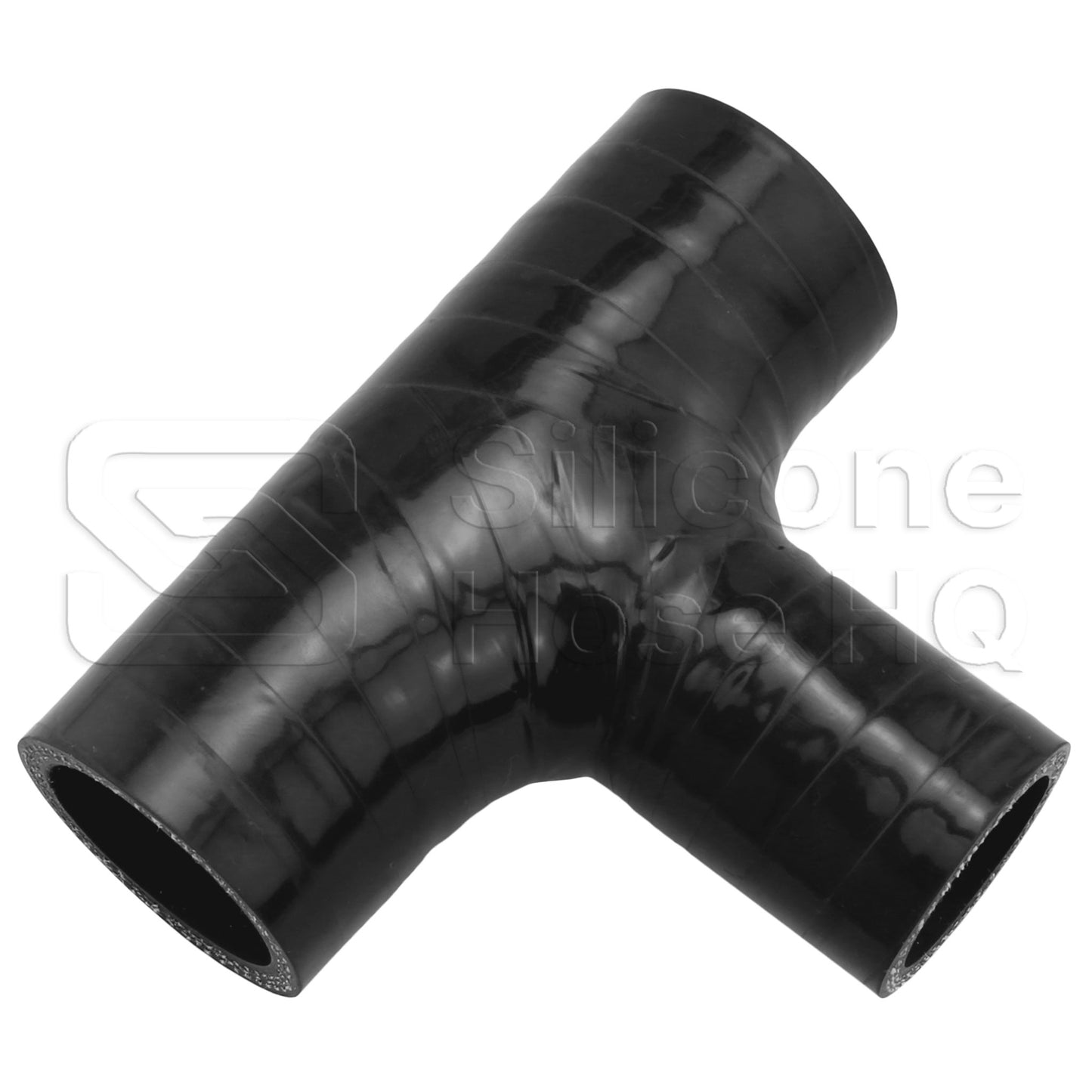 Silicone T-Hose, 32mm (1.25") ID w/25mm (1") ID Branch