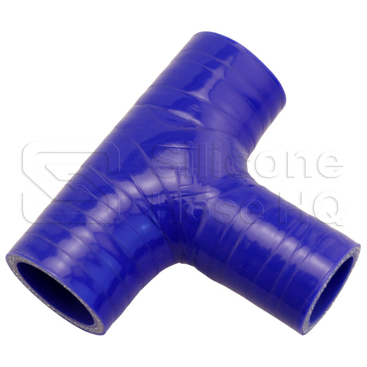 Silicone T-Hose, 32mm (1.25") ID w/25mm (1") ID Branch