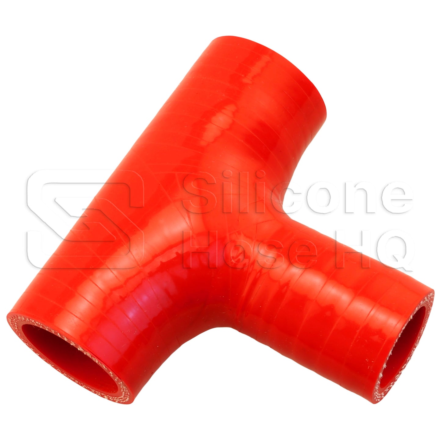 Silicone T-Hose, 32mm (1.25") ID w/25mm (1") ID Branch