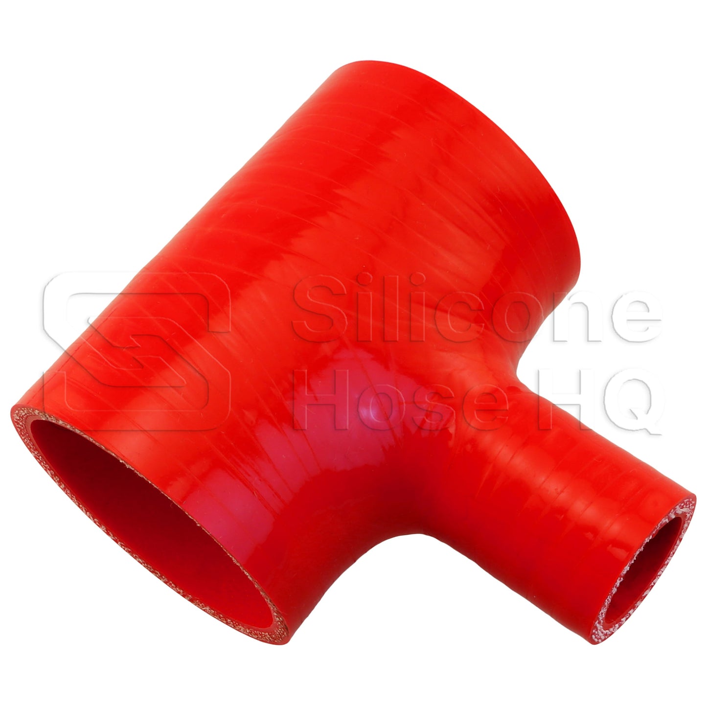 Silicone T-Hose, 63mm (2.50") ID w/25mm (1") ID Branch